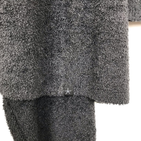 Barefoot Dreams Open Front Cardigan Sweater Gray Ombré Bamboo Chic Lite - Picture 15 of 16